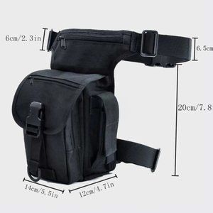 Minimalist Buckle Flap Leg Bag